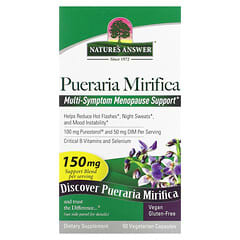 Nature's Answer, Pueraria Mirifica, 100 mg, 60 Vegetarian Capsules