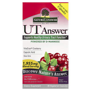 Nature's Answer, UT Answer, 1.955 mg, 90 capsule vegetariene (651,66 mg per capsulă)