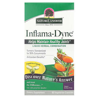 Nature's Answer, Inflama-Dyne, 90 вегетаріанських капсул