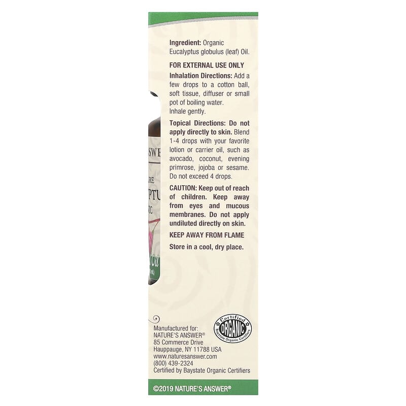 Nature's Answer Peace And Quiet Blend Essential Oil - Olio essenziale