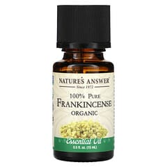 Nature's Answer, 100% Pure Organic Essential Oil, Frankincense, 0.5 fl ...