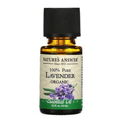 Nature's Answer, Organic Essential Oil, 100% Pure, Lavender, 0.5 fl oz (15 ml)