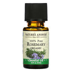 Nature's Answer, Organic Essential Oil, 100% Pure Rosemary, 0.5 fl oz (15 ml)