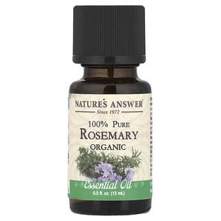 Nature's Answer, Ätherisches Bio-Öl, 100% reiner Rosmarin, 15 ml (0,5 fl oz )