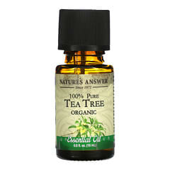 Nature's Answer, Organic Essential Oil, 100% Pure Tea Tree, 0.5 fl oz (15 ml)