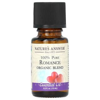 Nature's Answer, Mezcla de aceites esenciales orgánicos, Romance, 15 ml (0,5 oz. líq.)