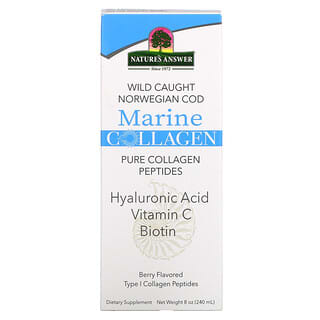 Nature's Answer, Marine Collagen, Wild Caught Norwegian Cod, Berry, 8 oz (240 ml)