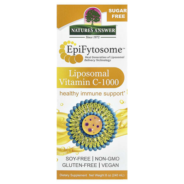Nature's Answer, EpiFytosome™, Liposomal Vitamin C-1000, 8 oz (240 ml) — product photo 1
