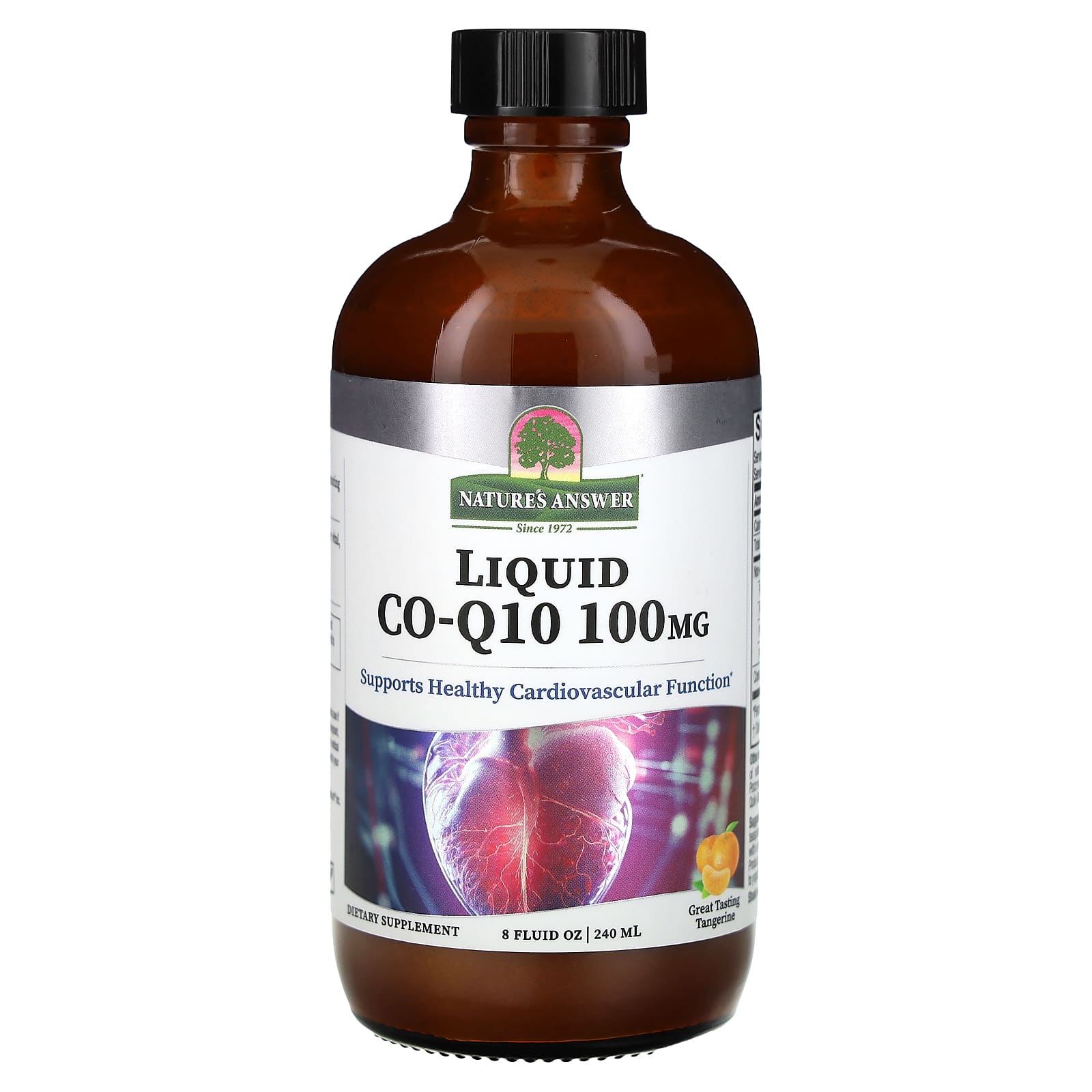Nature's Answer, Liquid CoQ10, Tangerine, 100 mg, 8 fl oz (240 ml)