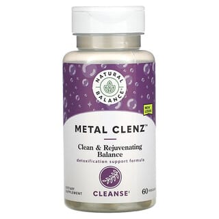 Natural Balance, Metal Clenz`` 60 вегетарианских капсул