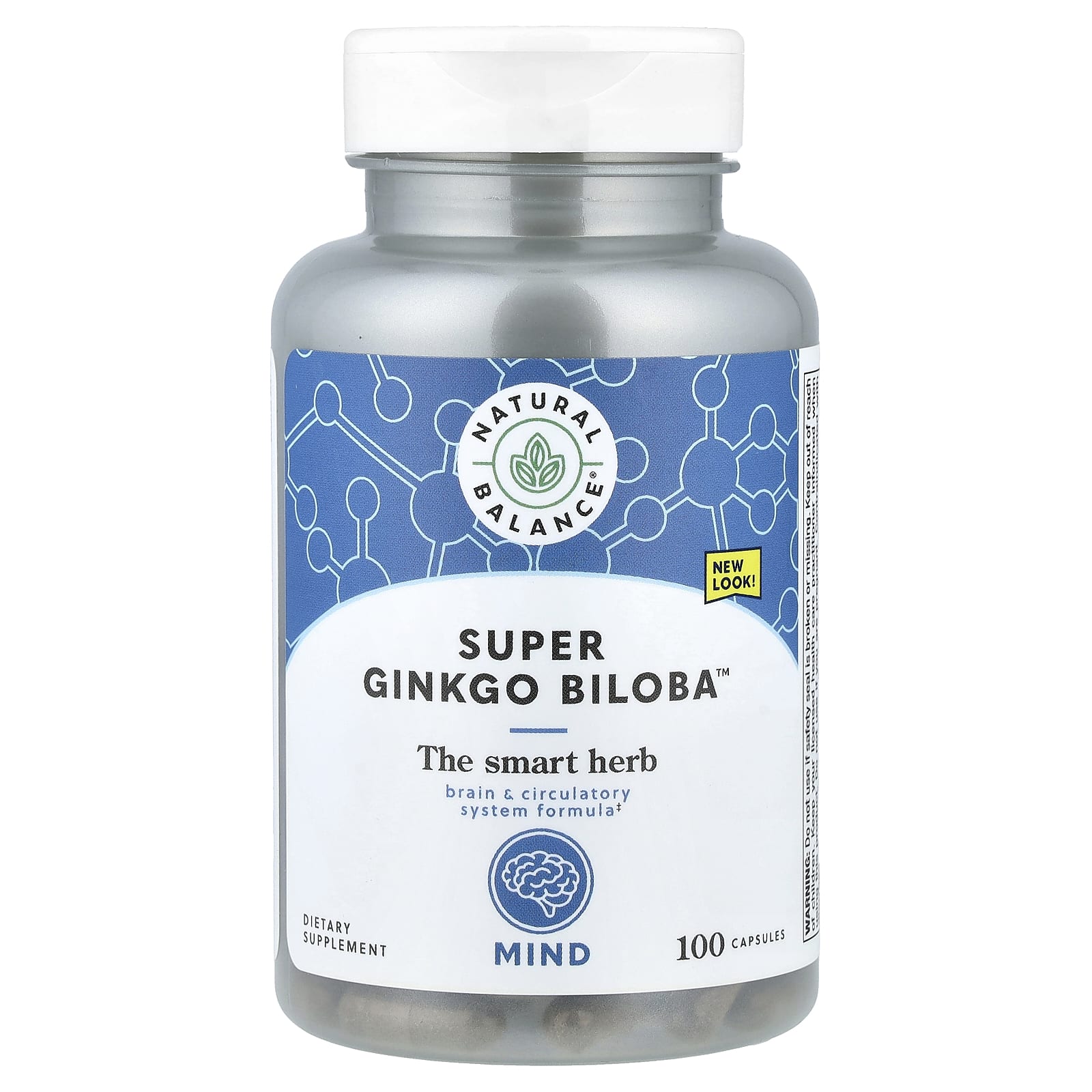 Natural Balance Super Ginkgo Biloba – 100 gélules de Natural Balance