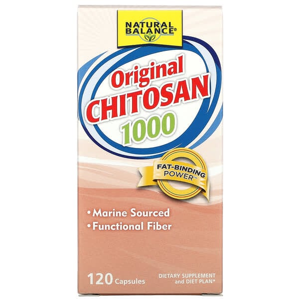 Natural Balance, Original Chitosan, 250 mg, 120 Kapseln