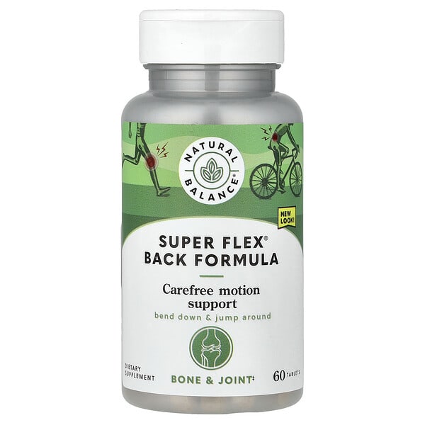 Natural Balance, Super Flex® Back Formula, 60 Tablets — product photo 1