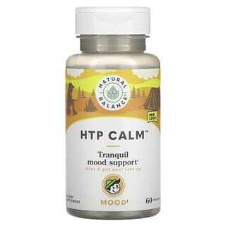 Natural Balance, HTP Calm, 60 cápsulas vegetales