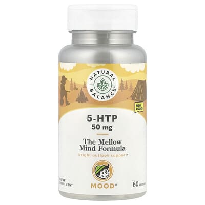 Natural Balance, 5-HTP, 50 mg, 60 VegCaps