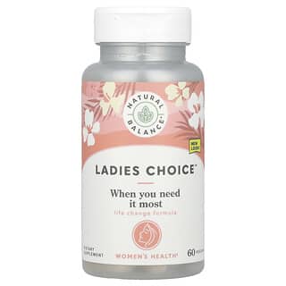 Natural Balance, Ladies Choice, 60 cápsulas vegetales