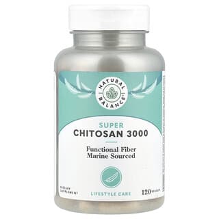 Natural Balance, Super Chitosan 3000, 120 VegCaps