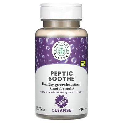 Natural Balance, Digestive Soothing, 60 Vegetarian Capsules