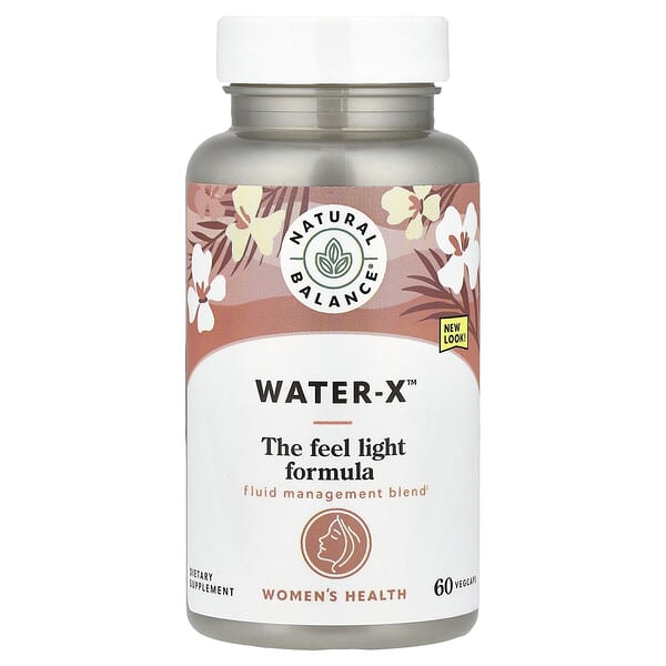 Natural Balance, Women's Health, Water-X™, 60 VegCaps — product photo 1