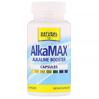 Natural Balance, AlkaMax، تعزيز القلوية، 30 كبسولة 