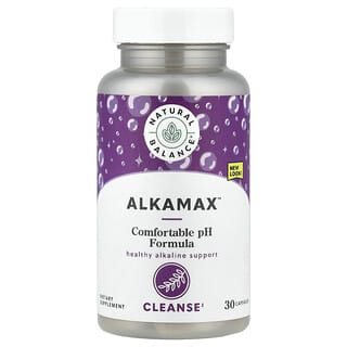 Natural Balance, AlkaMax, Cleanse, 30 kapsułek