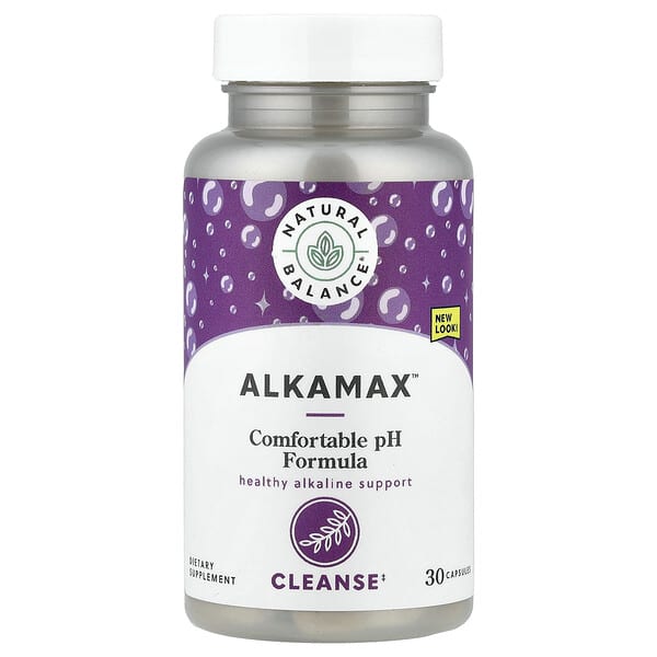 Natural Balance, AlkaMax, 알칼리성 부스터, 캡슐 30정