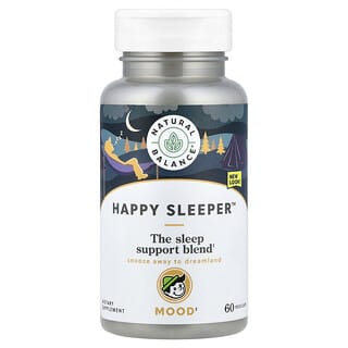 Natural Balance, Happy Sleeper, 60 capsules végétales