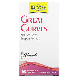 Natural Balance, Great Curves（グレートカーブス）、ベジカプセル60粒