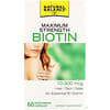 Maximum Strength Biotin, 10,000 mcg, 60 Vegetarian Capsules
