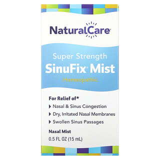 NaturalCare, Brume nasale SinuFix ultrapuissante, 15 ml