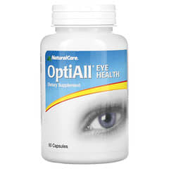 NaturalCare, Salud para los ojos OptiAll, 60 cápsulas
