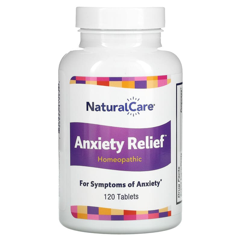 Natural Care Anxiety Relief - 120 Tablets