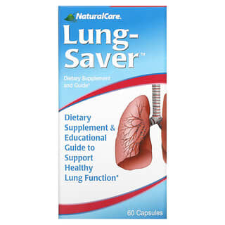 NaturalCare, Lung-Saver, 60 cápsulas