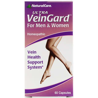 NaturalCare, Ultra VeinGard，適用於男性和女性，60 粒膠囊