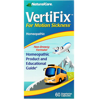 NaturalCare, VertiFix 針對暈動癥，60 粒素食膠囊