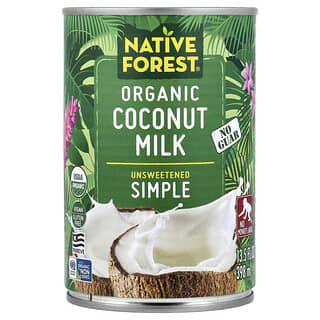 ناتيف فوريست‏, حليب جوز الهند العضوي ، بسيط ، غير محلى ، 13.5 أونصة سائلة (398 مل)