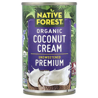 ناتيف فوريست‏, كريم جوز الهند العضوي ، ممتاز ، غير محلى ، 5.4 أونصة سائلة (160 مل)