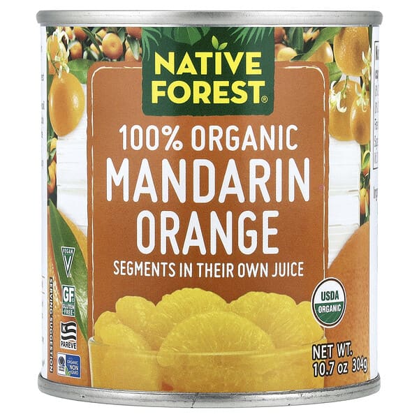 Native Forest, 100% Organic Mandarin Orange, 10.7 oz (304 g)