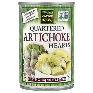 Native Forest, Kvartade kronärtskockshjärtan, 400 g