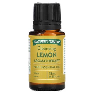 Nature's Truth, Pure Essential Oil, Cleansing Lemon, 0.51 fl oz (15 ml)