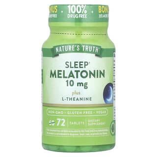 Nature's Truth, Melatonina e L-Theanine, 72 Comprimidos