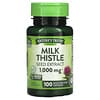 Milk Thistle Seed Extract, 1,000 mg, 100 Quick Release Capsules