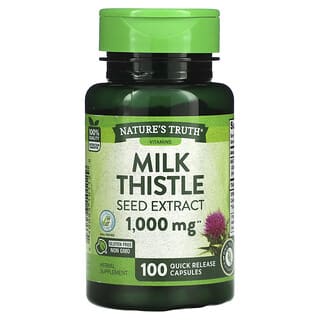Nature's Truth, Milk Thistle Seed Extract, 1,000 mg, 100 Quick Release Capsules