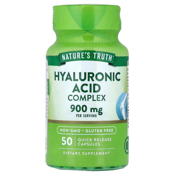 Nature's Truth, Hyaluronic Acid Complex, 50 Quick Release Capsules