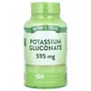 Potassium Gluconate, 595 mg, 100 Caplets