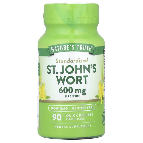 Nature's Truth St. John's Wort, 90 Quick Release Capsules (300 mg per Capsule)
