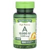 High Potency Vitamin A, 10,000 IU (3,000 mcg), 100 Quick Release Softgels