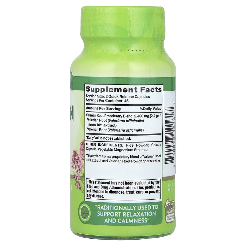 Valeriana Capsula 3 Frascos - Unidad A $298 | Cuotas Sin Interés - Foto 3