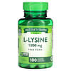 L-Lysine, 1,000 mg, 100 Coated Caplets