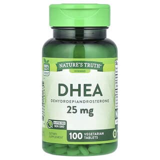 Nature's Truth, DHEA, 25 mg, 100 Comprimidos Vegetarianos
